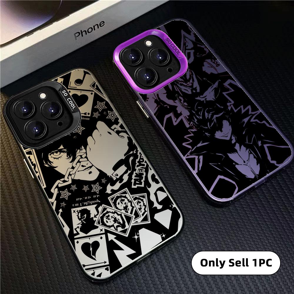 Matte Pc Case - Casing HP Game P-Persona 5 Untuk
