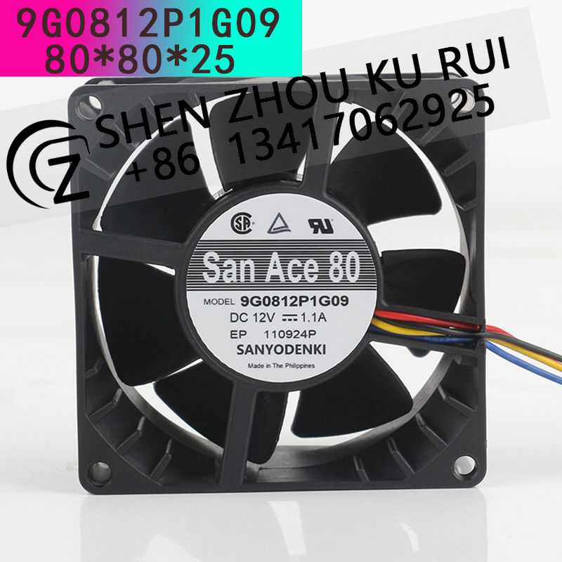 Case Fan Controller - Kipas Pendingin Sanyo 12V 1.1A AC
