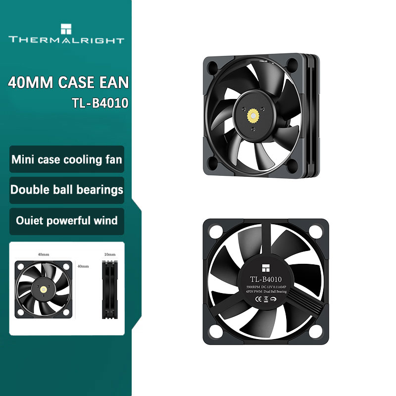 Case Fan Controller - Thermalright TL-B4010 4CM Kipas Casing Komputer
