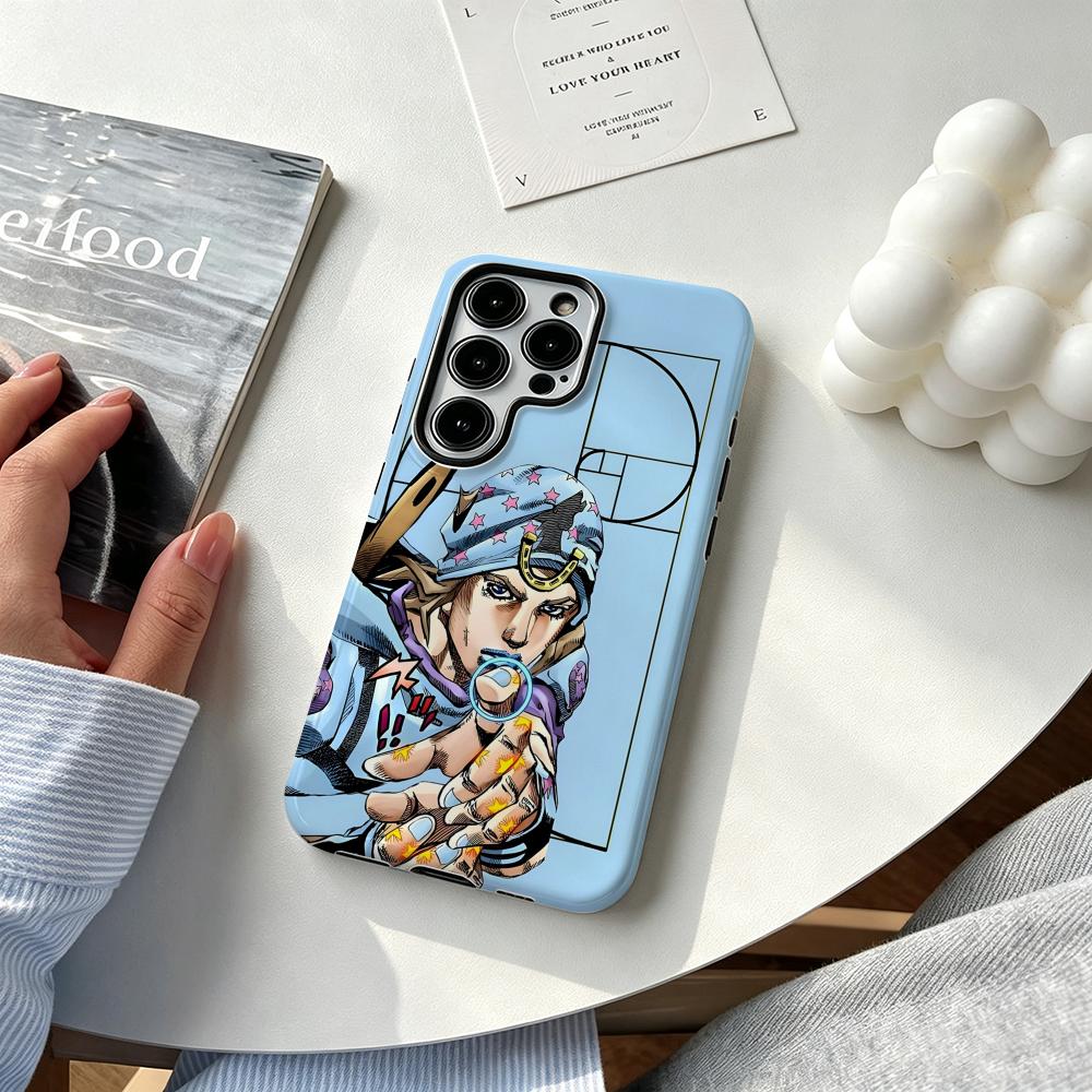 Computer Case - Casing Ponsel Anime J-JOJO Steel Ball