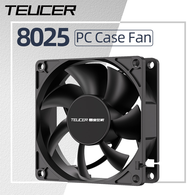 Pc Chassis - Teucer 8025 Kipas Casing PC 12V