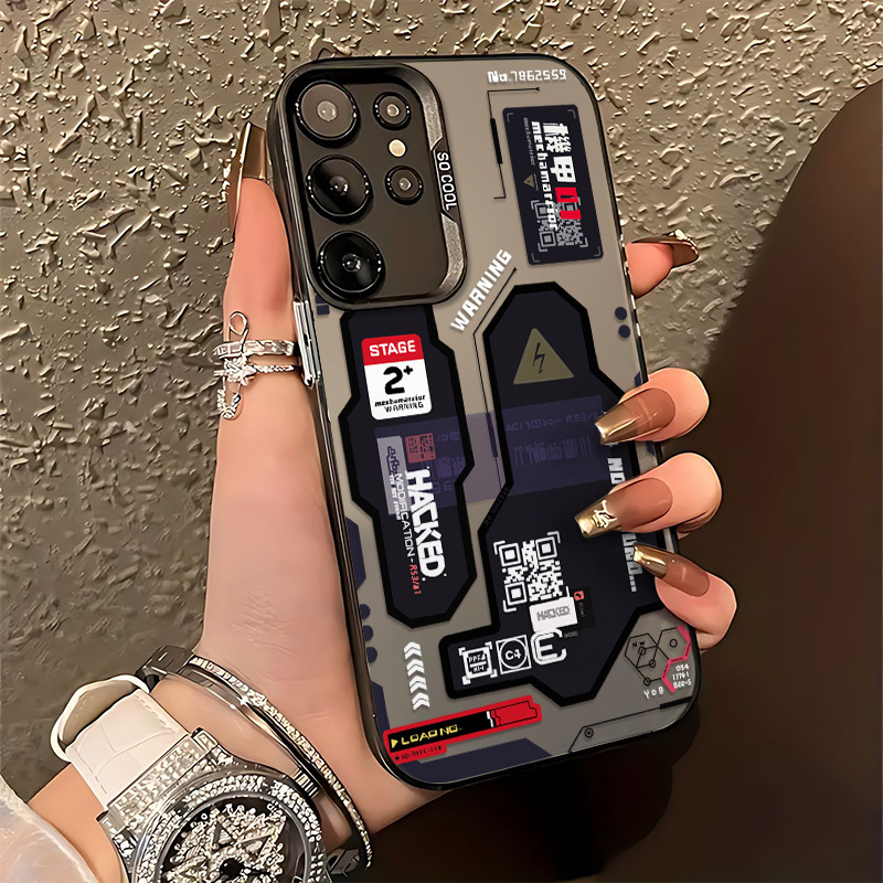 Matte Pc Case - Casing Mecha Kreatif Hacker Untuk Samsung