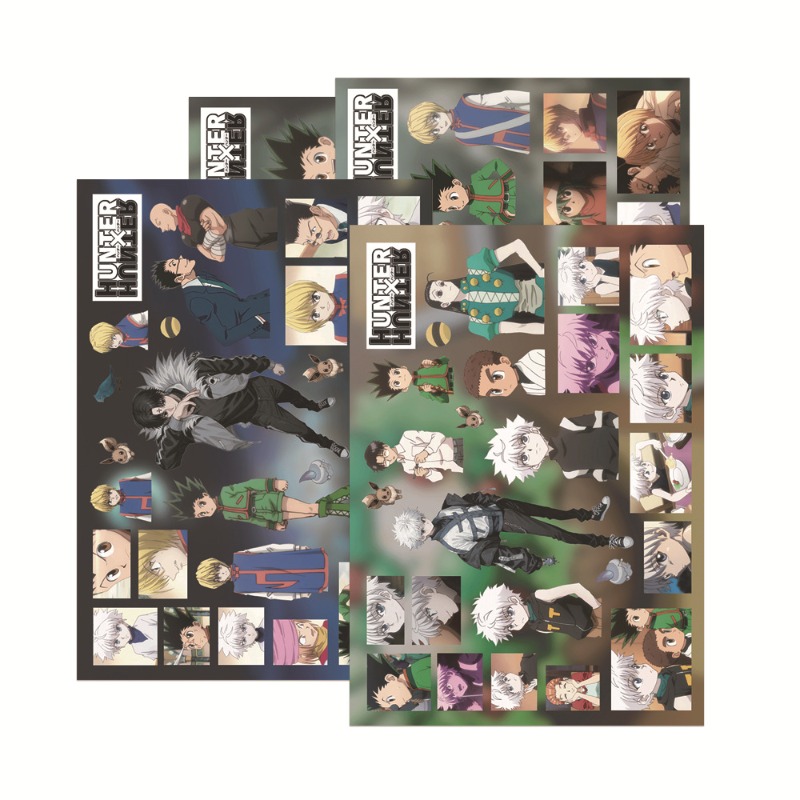 8 buah Stiker Seri Anime Hunte - Case Fans ulasan dan harga