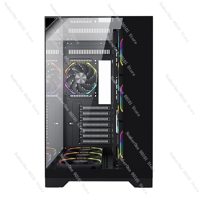 Casing PC Gaming ATX Kaca Temp - Pc Chassis ulasan dan harga