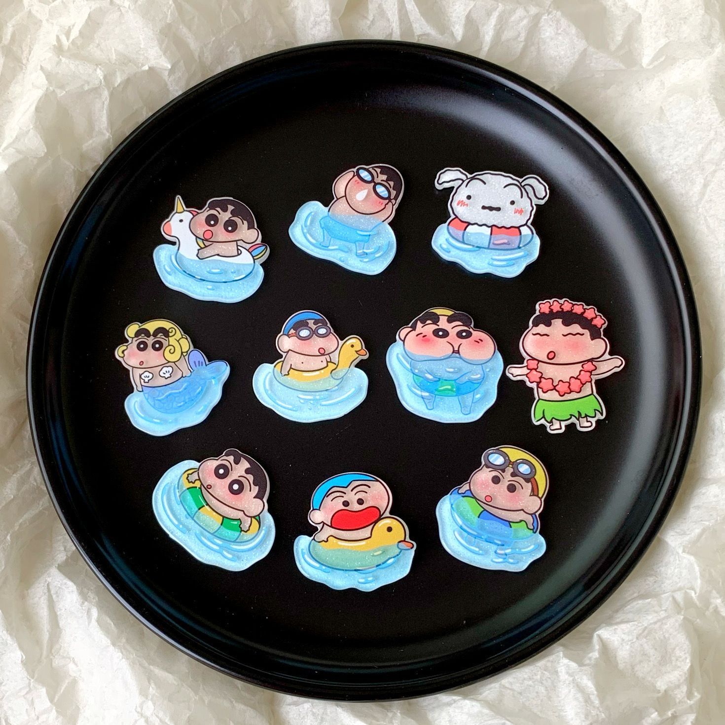 Aksesoris resin Crayon Shin-ch - Case Fans ulasan dan harga