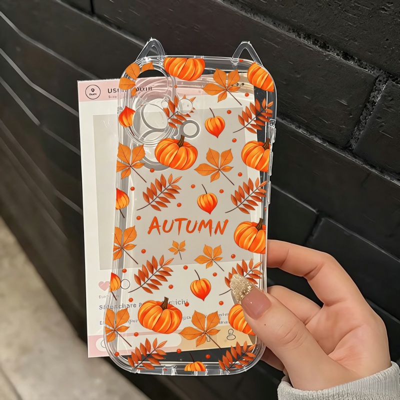 Casing Ponsel Motif Daun Gugur - Computer Case ulasan dan harga