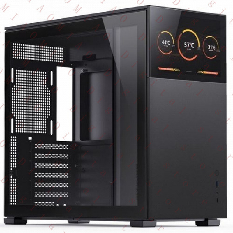 Casing ATX Jonsbo D41, kaca te - Atx Case ulasan dan harga