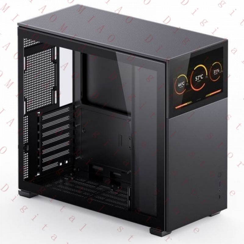 Casing ATX Jonsbo D41, kaca te - Atx Case ulasan dan harga