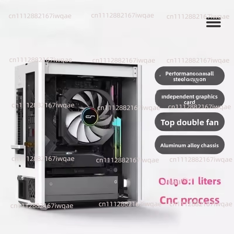 K2S K39 Ghost S1 Mini CNC Chas - Pc Chassis ulasan dan harga